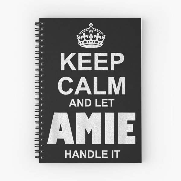 Item preview, Keep Calm And Let Amie Handle It designed and sold by YananWu83.