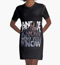 Vestido camiseta Y si no sabes