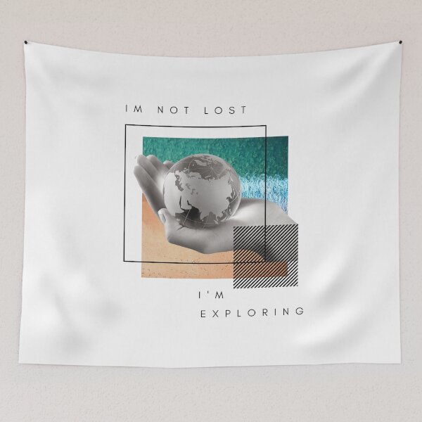 Item preview, I'm Not Lost, I'm Exploring designed and sold by Qarhmau.