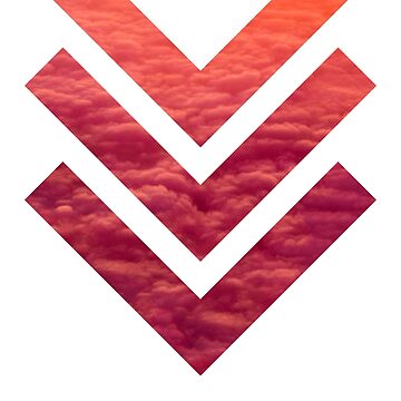 Artwork thumbnail, Colorful sunset in clody sky by Butterfly-Dream