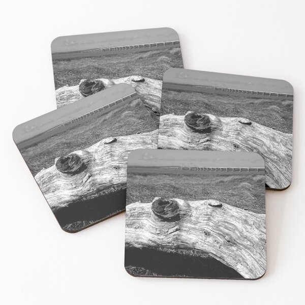 Item preview, Weathered Log, Severn Beach, Bristol Channel, North Somerset designed and sold by CloneDigitalArt.