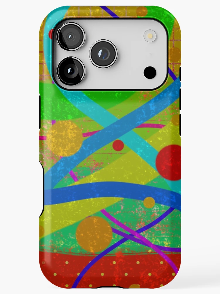 Thumbnail 1 of 4, iPhone Case, Colorful Pattern designed and sold by colorsofcherry.