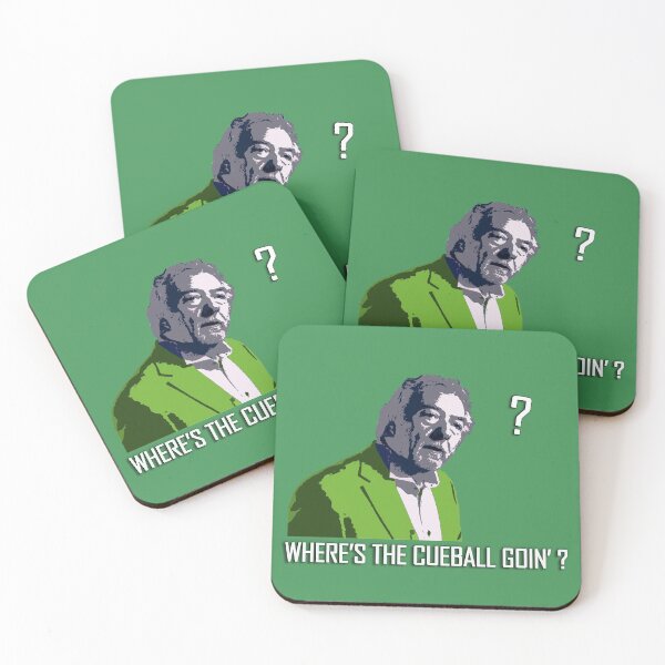 Item preview, Snooker: "Where is the CueBall going?" by John Virgo (Green) designed and sold by Snooker4life.