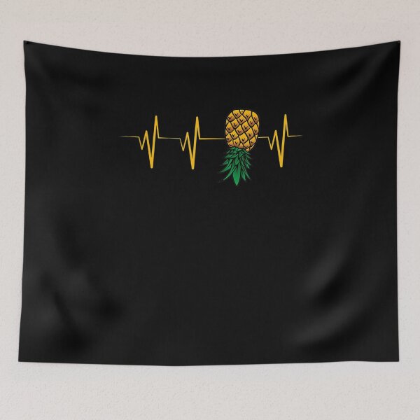 Item preview, Heartbeat Pineapple Upside Down Pineapple Swinger designed and sold by patsa4.