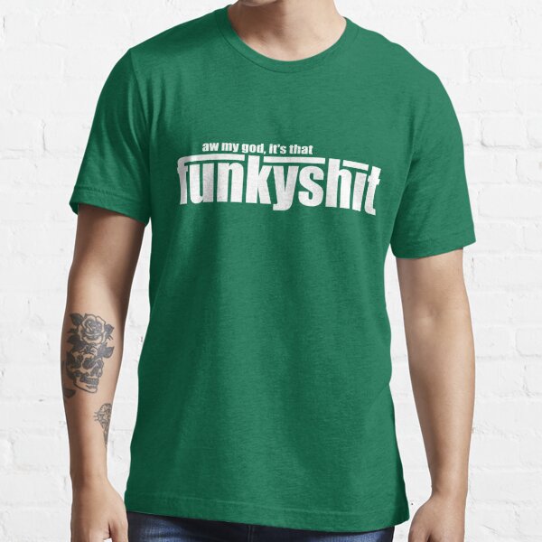 Funky Shit (White) Essential T-Shirt