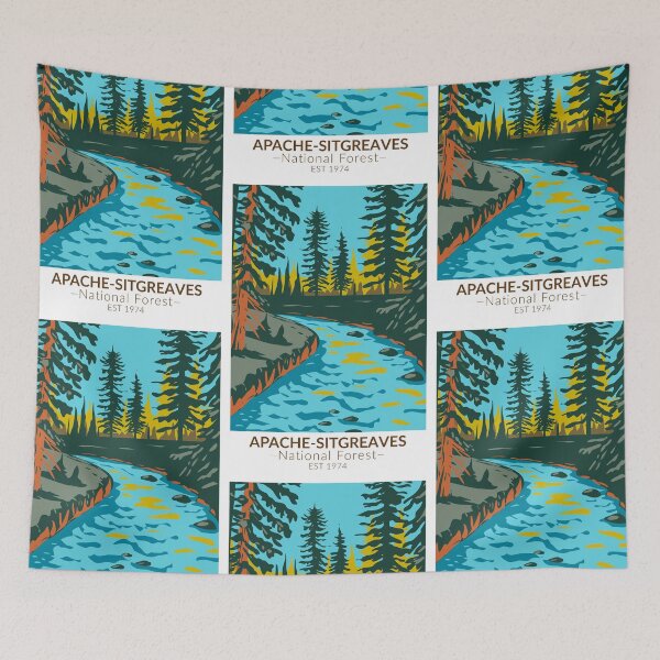 Item preview, Apache Sitgreaves National Forest Vintage designed and sold by KrisSidDesigns.