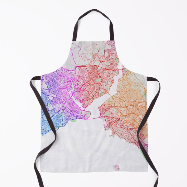 Item preview, Istanbul City Map of Turkey - Colorful designed and sold by deMAP.
