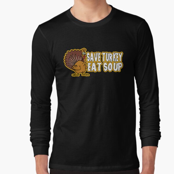 Item preview, Save Turkey Eat Soup Vegan Thanksgiving Gift designed and sold by nancyholly.