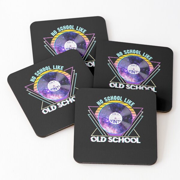 Item preview, No School Like Old School Music Record Retro 80s 90s Vintage designed and sold by nancyholly.