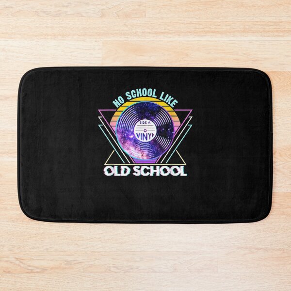 Item preview, No School Like Old School Music Record Retro 80s 90s Vintage designed and sold by nancyholly.