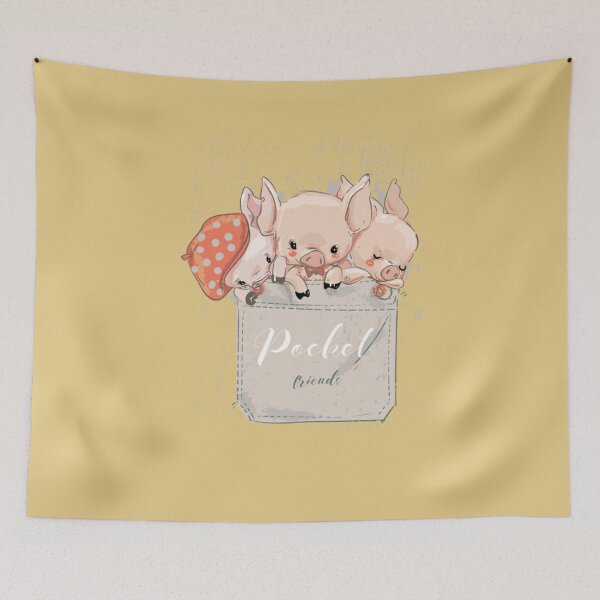 Item preview, Pocket Pocket Piglets  designed and sold by FreasButa.