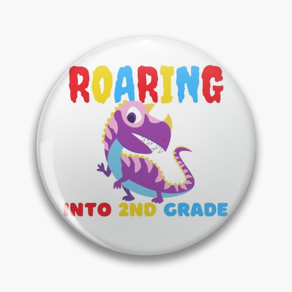Item preview, Roaring Into 2nd Grade designed and sold by Portishop.