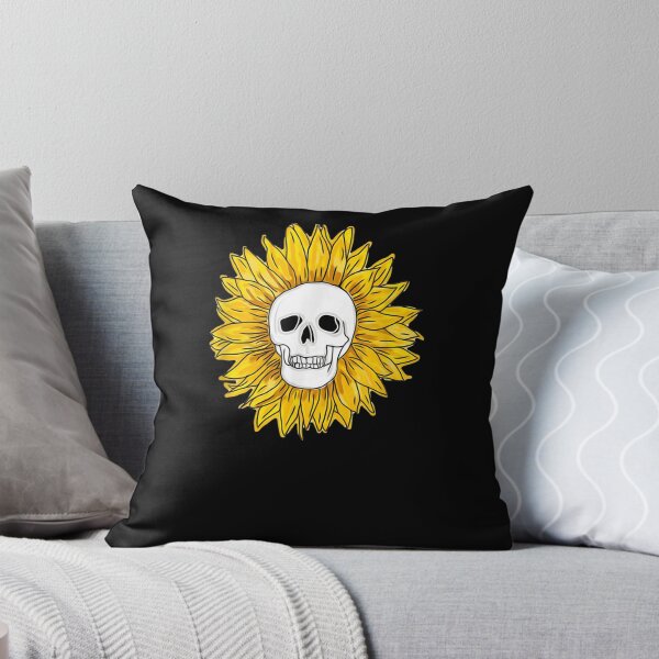 Item preview, Sunflower Skull designed and sold by nancyholly.