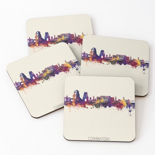 Artikelvorschau, Coimbatore Skyline India entworfen und verkauft von ArtPrints.