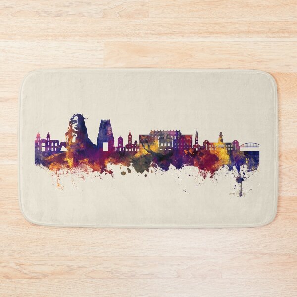 Aperçu de l'œuvre Coimbatore Skyline India créée et vendue par ArtPrints.