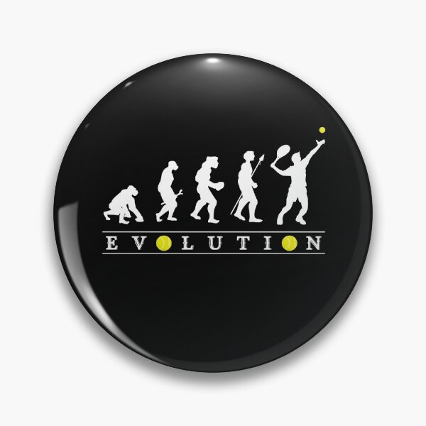 Item preview, Funny Tennis Evolution, Evolution of The Tennis Player designed and sold by Click-Like.