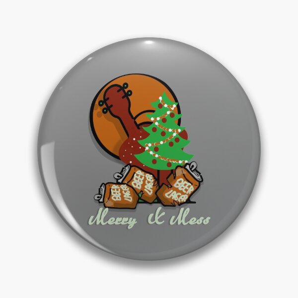 Item preview, Christmas party saying cartoon beer can designed and sold by vibeno1.