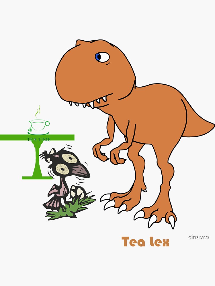 "Tea Lex" Sticker for Sale by sinavro | Redbubble