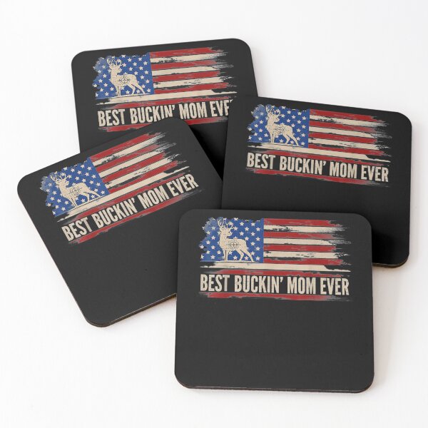 Item preview, Best Buckin' Mom Ever American Usa Flag Deer Hunting Gift designed and sold by tolivia.