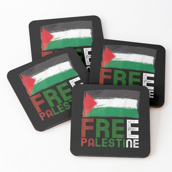 Item preview, Free Palestine Flag Arabic Free Gaza Palestinian Flag designed and sold by patsa4.