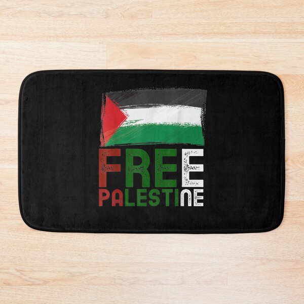 Item preview, Free Palestine Flag Arabic Free Gaza Palestinian Flag designed and sold by patsa4.