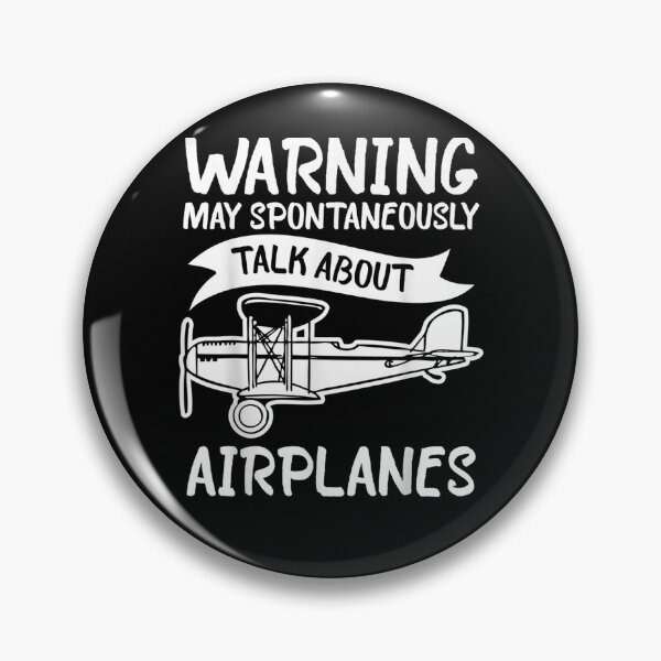 Item preview, Warning Talk About Airplanes Design Aviation Gift Mechanic designed and sold by tolivia.