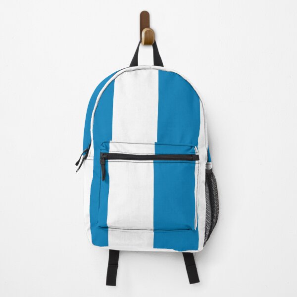 Item preview, Blue and White Vertical Stripe Pattern 2022 Trending Color - Colour - Hue - Shade Pantone Ibiza Blue 17-4245 designed and sold by ColorOfTheYears.