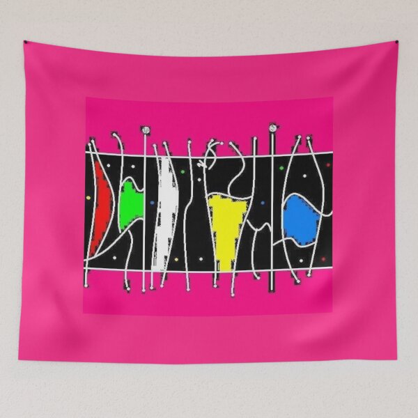 Item preview, Abstract lines pink designed and sold by CharlieDingler.