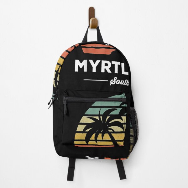 Item preview, Myrtle Beach South Carolina Retro Style Sunset Palm Tree designed and sold by tolivia.