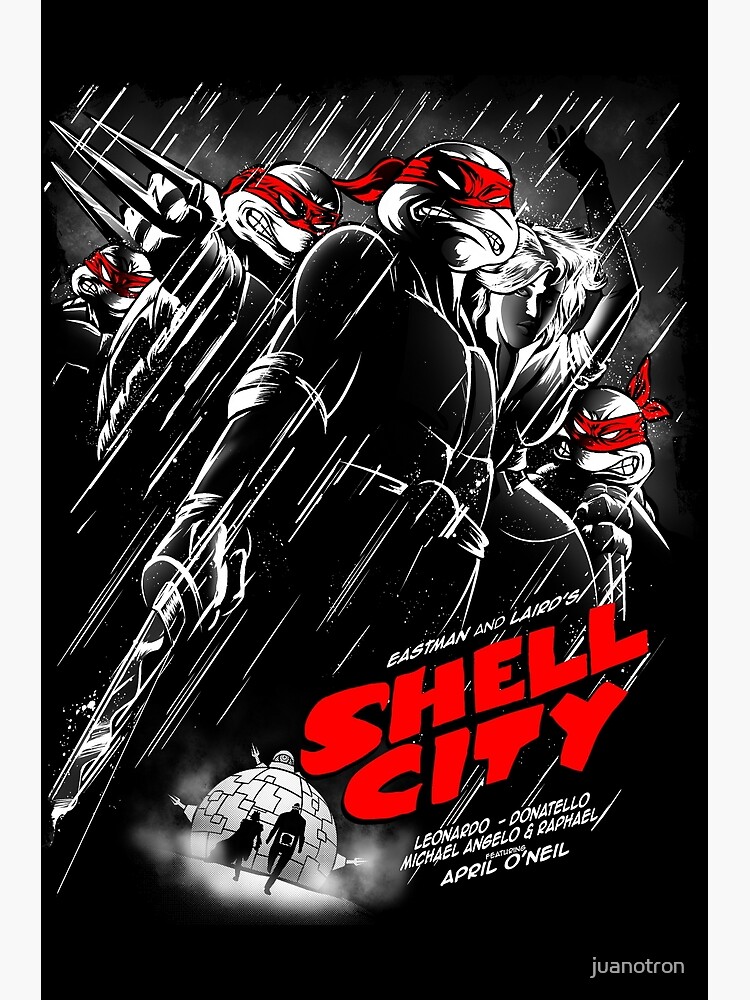 "Shell City" Poster by juanotron Redbubble