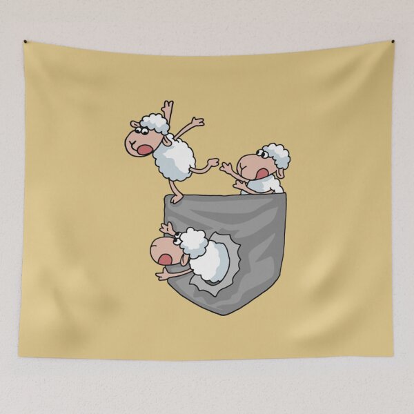 Item preview, Sheep Pocket Sheep Pocket Funny Sheep Gift  designed and sold by FreasButa.