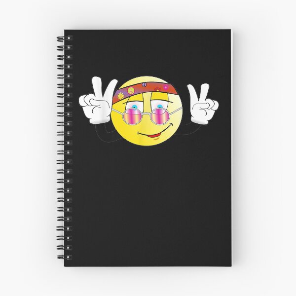 Item preview, Hippie Smiley Face Festival Peace Emoji Smilie designed and sold by nancyholly.