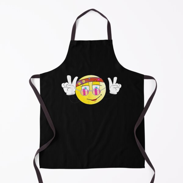 Item preview, Hippie Smiley Face Festival Peace Emoji Smilie designed and sold by nancyholly.