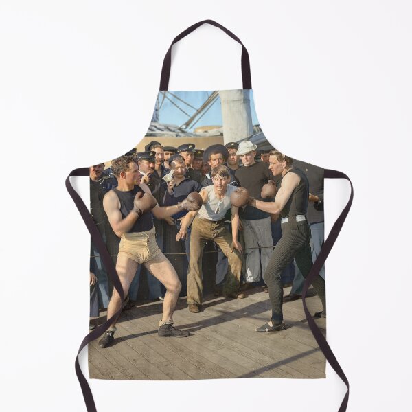 Item preview, Boxing aboard the USS New York in the year 1899 designed and sold by Sanna Dullaway.