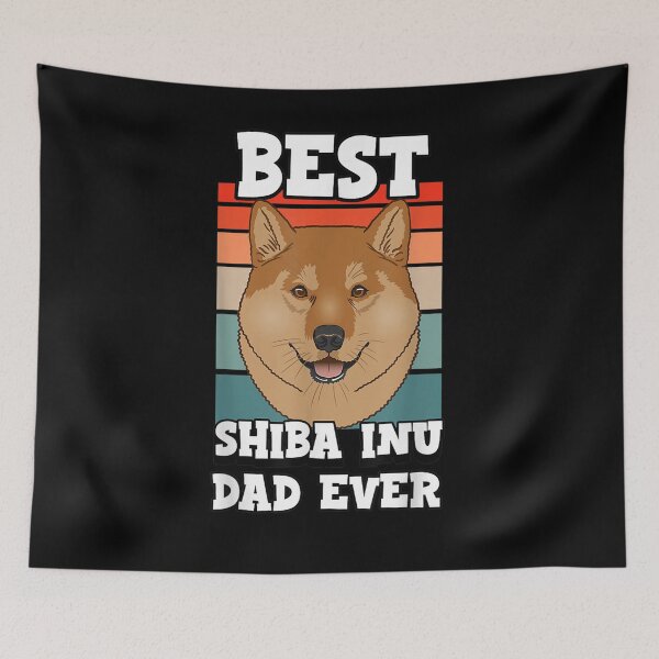 Item preview, Best Shiba Inu Dad Ever Dog Puppy Boy designed and sold by patsa4.