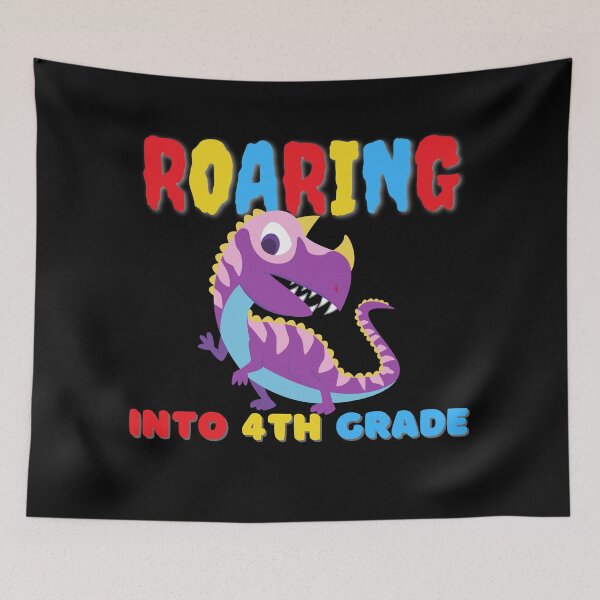 Item preview, Roaring Into 4th Grade designed and sold by Portishop.