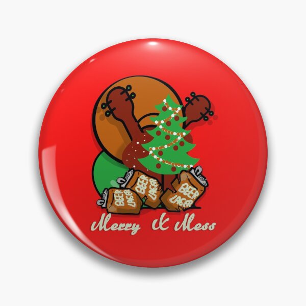 Item preview, Christmas guitar medley saying cartoon beer can designed and sold by vibeno1.