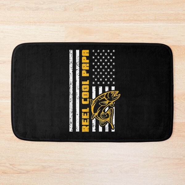 Item preview, Reel Cool Papa Fish American Flag Fishing Gift designed and sold by patsa4.