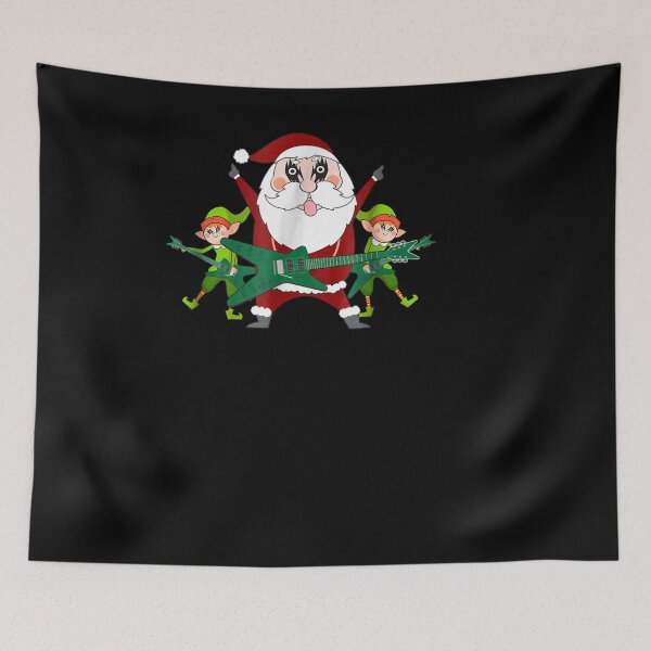 Artikelvorschau, Heavy Christmas Metal Hard Rock Santa Elves Bearbeiten entworfen und verkauft von patsa4.
