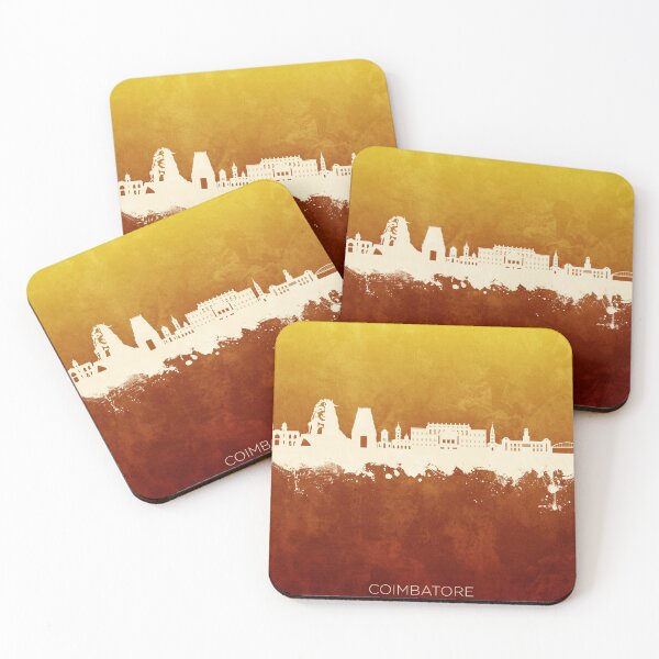 Artikelvorschau, Coimbatore Skyline India entworfen und verkauft von ArtPrints.