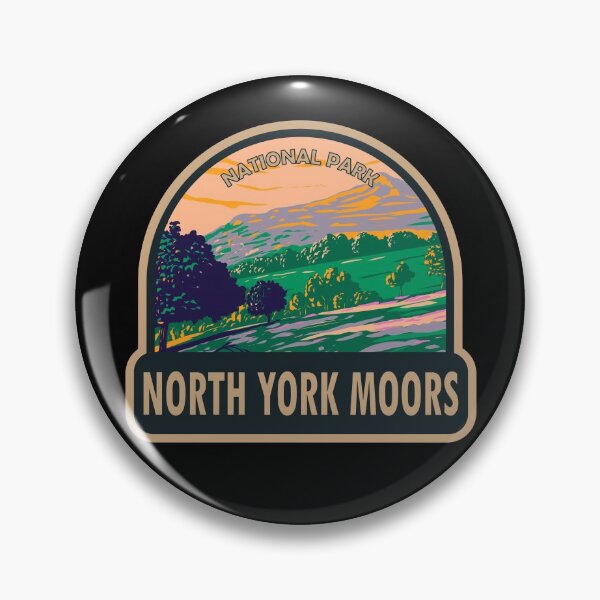Item preview, North York Moors National Park England designed and sold by KrisSidDesigns.