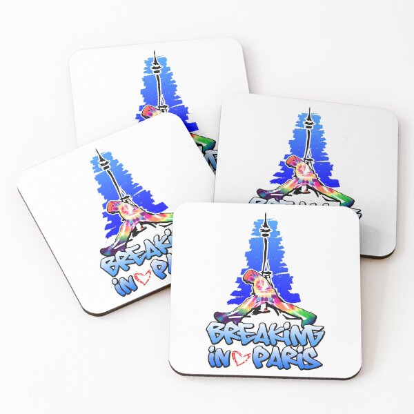Item preview, BREAKING IN PARIS - BREAK DANCE SPORT SILHOUETTE designed and sold by KoolDsignsDANCE.