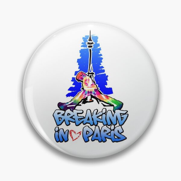 Item preview, BREAKING IN PARIS - BREAK DANCE SPORT SILHOUETTE designed and sold by KoolDsignsDANCE.