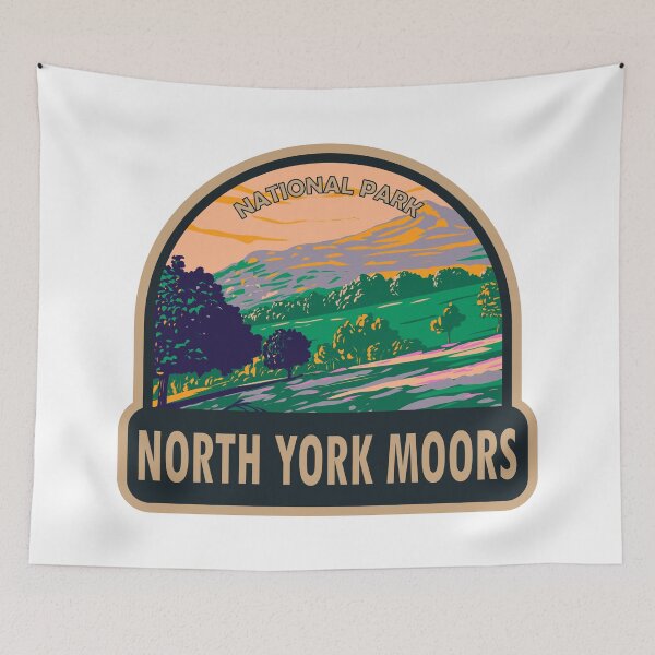 Item preview, North York Moors National Park England designed and sold by KrisSidDesigns.