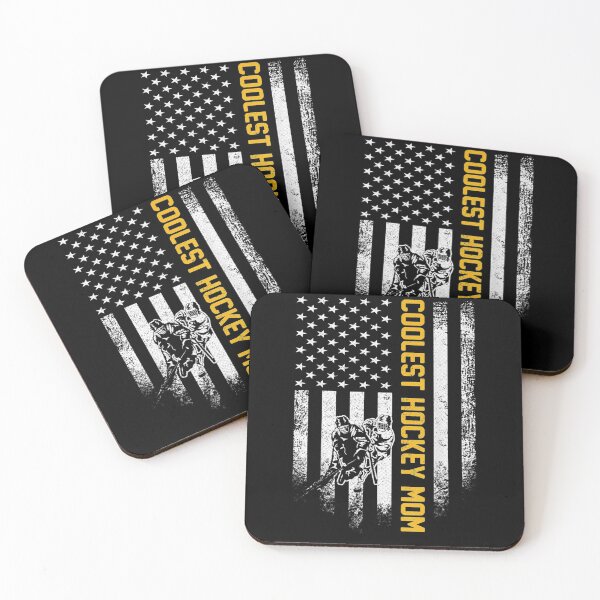 Item preview, Vintage Usa American Flag Coolest Hockey Mom Silhouette Gift designed and sold by nancyholly.