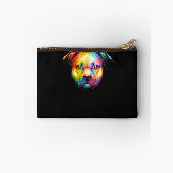 Item preview, Colorful Pitbull Face designed and sold by patsa4.