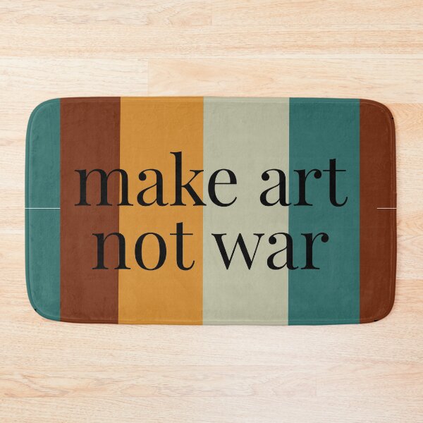 Item preview, Make art not war designed and sold by annaguerrawords.