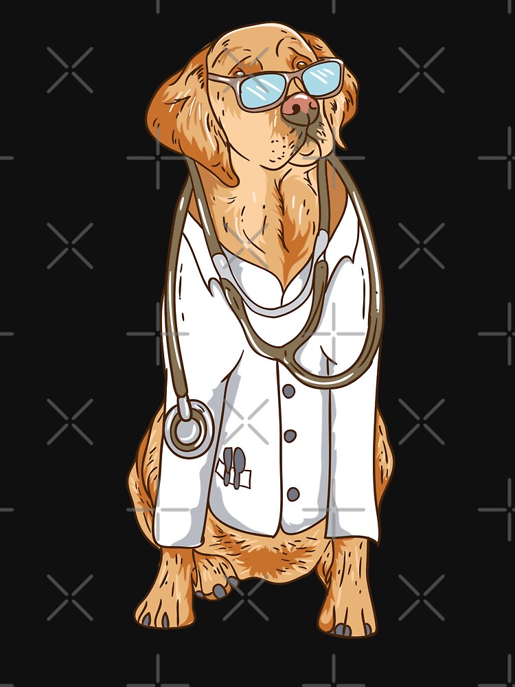 Thumbnail 7 of 7, Classic T-Shirt, Dogtor Pets Veterinarian Doctor Animal Lovers designed and sold by Nzgiftsandmore.