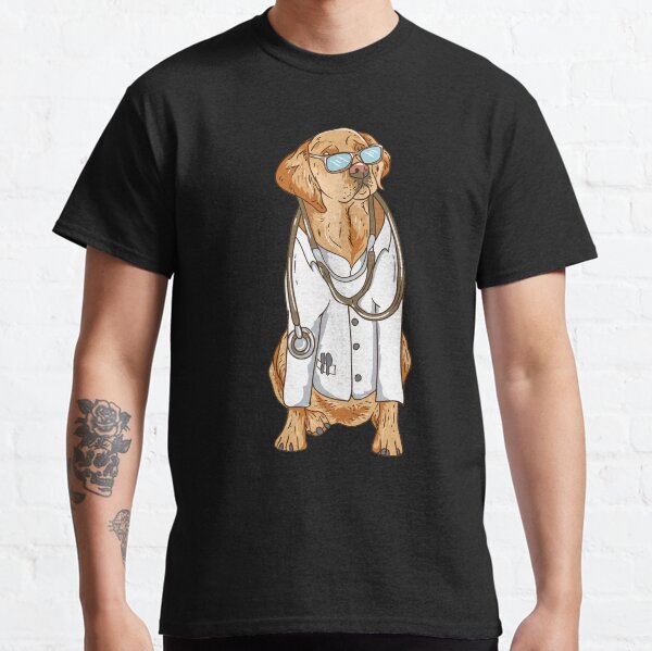 Dogtor Pets Veterinario Médico Amantes de los animales Camiseta clásica
