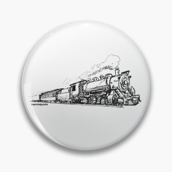 Item preview, Train 1 sketch - Sketchy designed and sold by ReinuShop.
